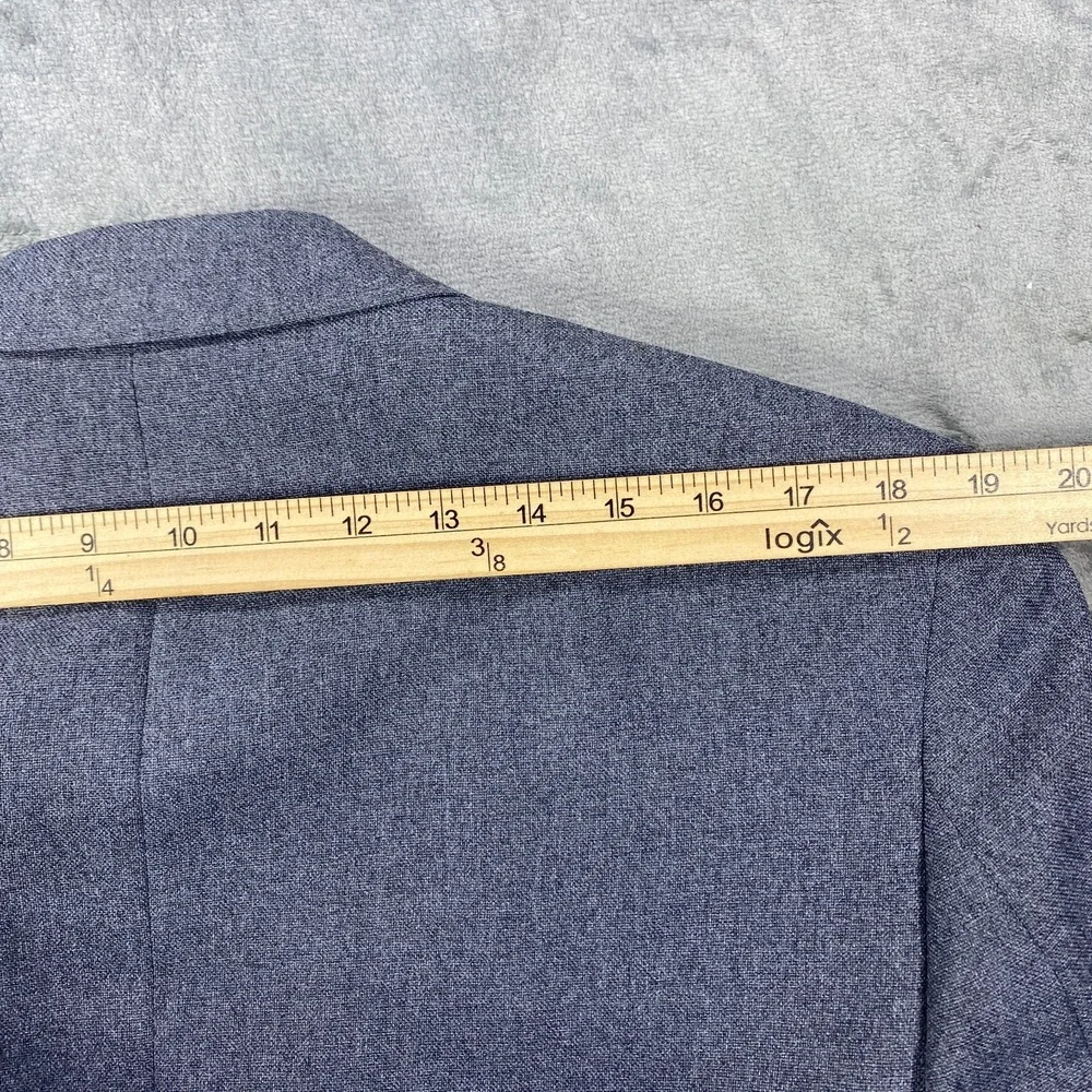 Vintage Levis Action Suit Blazer Mens 44R Gray Two Button Sport Coat Jacket 70s